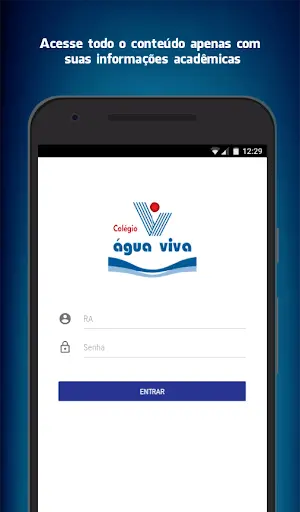 Água Viva App - Aluno screenshot 1