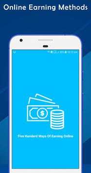 Earn Money Online: 500 ways to earn money online स्क्रीनशॉट 1