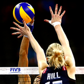 Beach Volleyball Training 3D - Spiked Ball icon