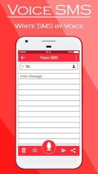 Voice SMS : Write SMS by Voice скриншот 3