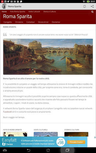 Roma Sparita Mobile screenshot 10