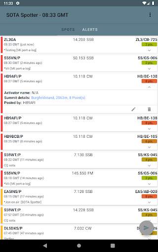 SOTA Spotter screenshot 9