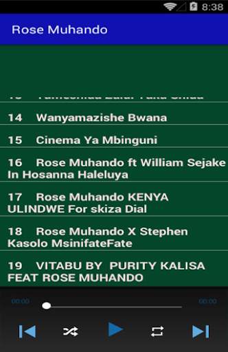 Rose Muhando gospel songs - offline screenshot 3