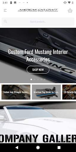 American Car Craft Custom Car Accessories screenshot 1