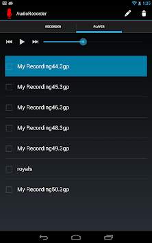 Audio Recorder screenshot 5