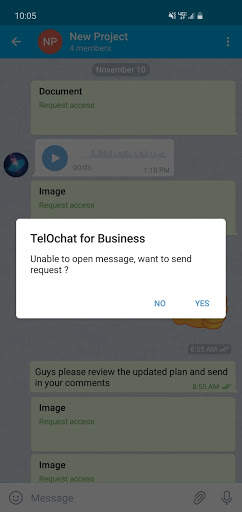 TelOChat for Business screenshot 4