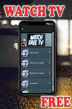 Watch Free TV Channel Android Full Episodes Guia screenshot 5