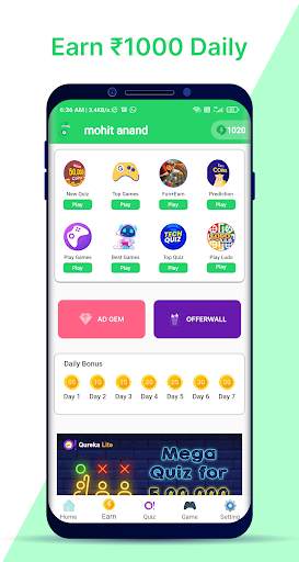 Smartearn : money earning apps स्क्रीनशॉट 1