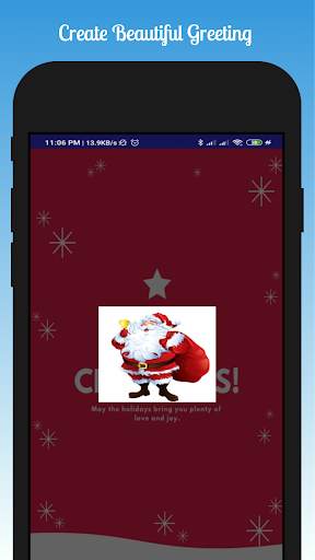 Christmas Greeting Card Maker screenshot 1