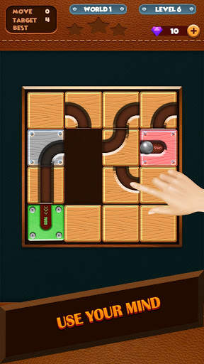 Unblock The Rolling Ball - Puzzle Games screenshot 2