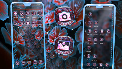 Fractal Flower Launcher Theme screenshot 3