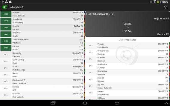 Há bola hoje? screenshot 2
