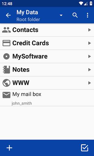 Password Manager XP screenshot 1