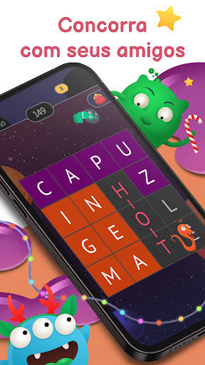 Monstro Letras: Caça palavras screenshot 4