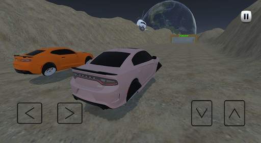 Space Car Charger Drag Racing Drift Simulator Game screenshot 6