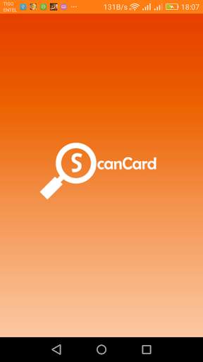 Scan Card - Scan the prepaid card and load balance screenshot 1