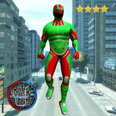 Super Iron Ninja Frog Ninja Rope Hero Vice Town icon