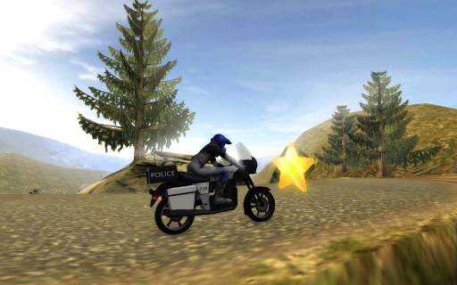 Police Moto Racing: Up Hill 3D screenshot 3