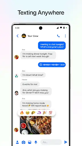 Messenger: Text Messages, SMS screenshot 1