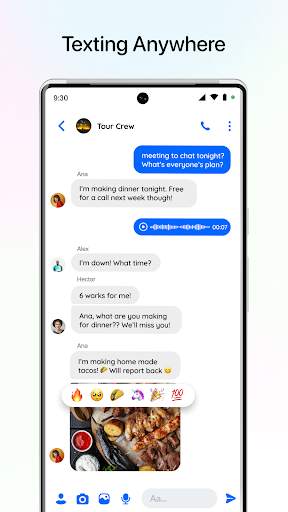 Messenger: Text Messages, SMS screenshot 1