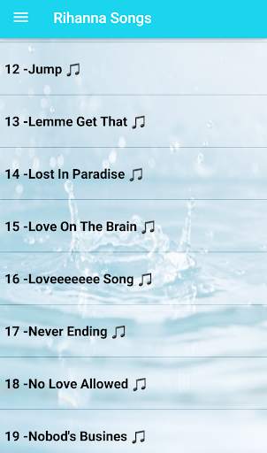 Rihanna Songs Offline screenshot 4