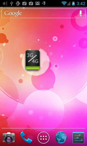 Mobile data enabler widget 3G screenshot 2