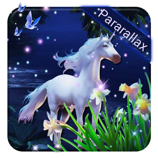 Lovely Unicorn APUS Live Wallpaper 1.0
