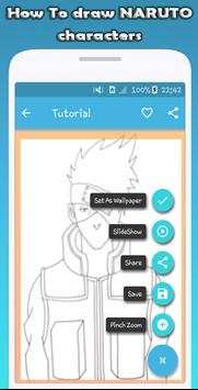 How To Draw Naruto Characters screenshot 5