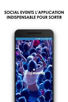 Social Events - L'application pour sortir ! screenshot 1