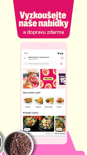 foodora CZ: Jídlo a nákupy screenshot 5