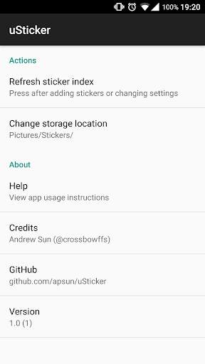 uSticker - custom stickers for Gboard screenshot 1
