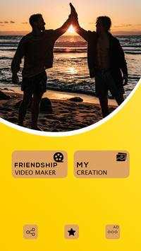 Friendship video maker with song : video editor screenshot 1