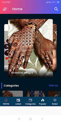 Latest Mehndi Designs screenshot 1