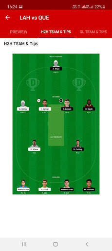 Fantasy Team for Dream11 - SL & GL Team Prediction screenshot 3