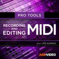 Recording and Editing MIDI Course For Pro Tools logo