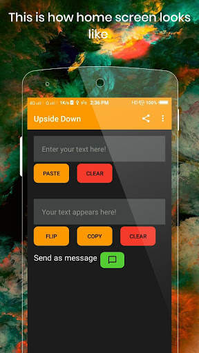 UpsideDown - Flip text screenshot 1