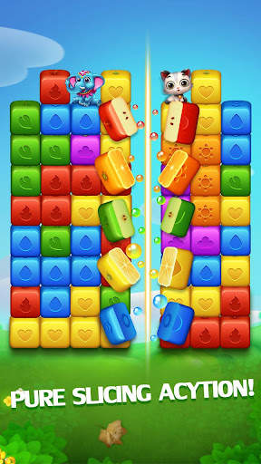 Happy Fruits Bomb - Cube Blast 2 تصوير الشاشة