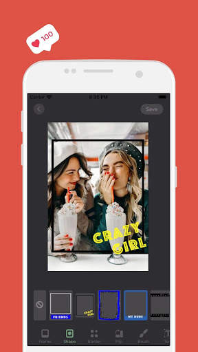Follow Up-Likes Frame 4 Instagram Post Editor screenshot 3