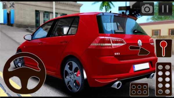 Car Driving Simulator Volkswagen screenshot 2