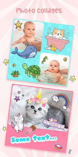 Kawaii Photo Editor | Kawaii Stickers and Frames screenshot 2