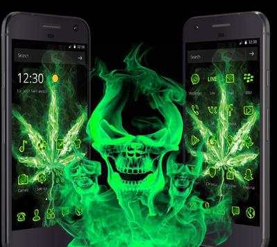 Smoky Weed Rasta Theme screenshot 3