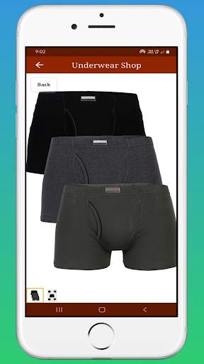 Men Underwear Shopping App screenshot 5