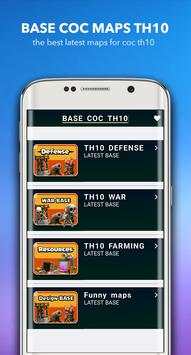new base coc maps th10 screenshot 1