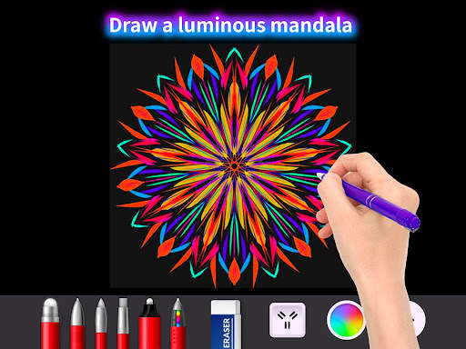 Doodle Master - Glow Art screenshot 13