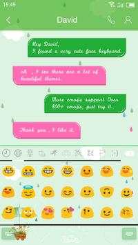 Emoji Keyboard-Rainy Day screenshot 4