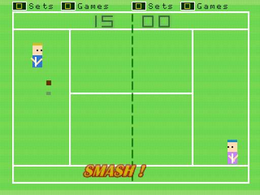 Wimble Pong Tennis (2D Tennis Game) screenshot 1