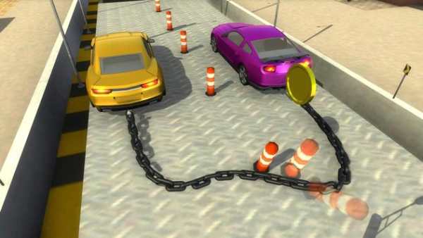 Chained Cars Rivals Racing Crazy Stunt Driver 3D screenshot 4