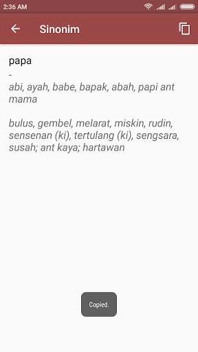 Tesaurus Indonesia 3 تصوير الشاشة