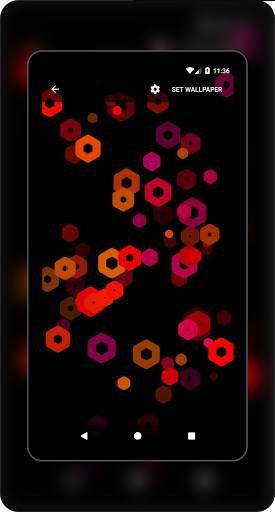 Hex AMOLED Neon Live Wallpaper 2021 screenshot 11