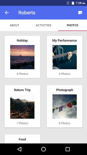 Social App - Material UI Template screenshot 5